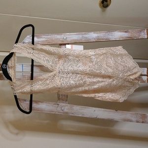 Real Lingerie Lace Halter Romper XL